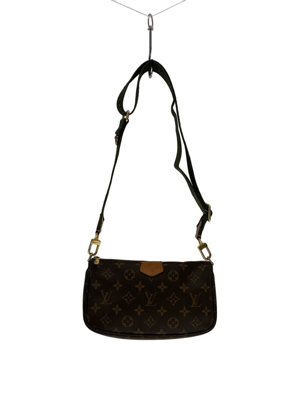 Louis Vuitton Multi Pochette Accessoires Monogram Leather Brown Patterned Bag